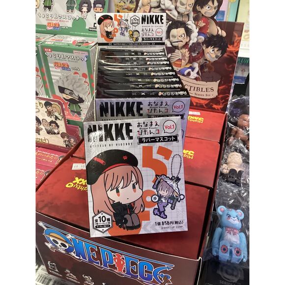 Goddess of Victory: Nikke Onamae Pitanko Rubber Mascot Keychain - Picture 1 of 3
